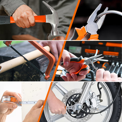 103pcs household tool set, upgraded household repair tool set, with plastic/wrench/pliers