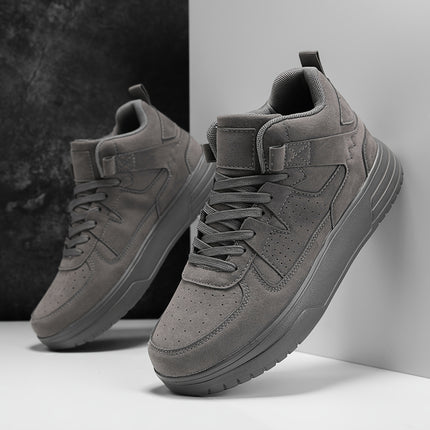 New Men'S Lace-Up High-Top Oversized Outdoor Versatile sneakers, Stylish, Lightweight,