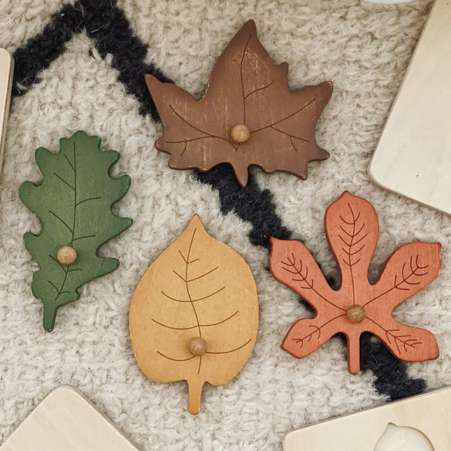 Leaf Panel Puzzle Montessori Early Education