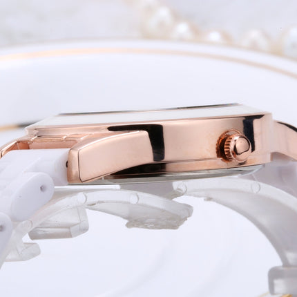 Trendy Fashion Waterproof Ladies Ceramic Watch