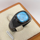 Black And Blue Turquoise / No 6