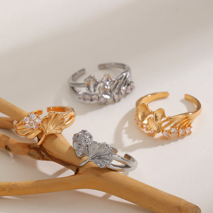 Light Luxury Open A Trendy Personalized Niche Finger Ring