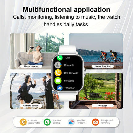 Smart Watch Is Compatible with Android And Iphone, Features High-Definition Voice Calls