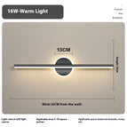 Black Round 80CM / White Light