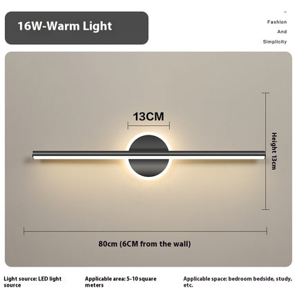 Makeup Mirror Dressing Table Led Fill Light Simple Wall Lamp