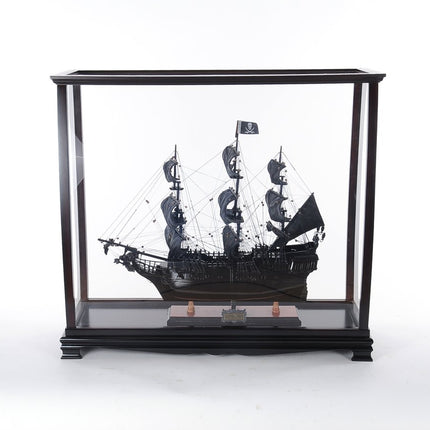34" Black Glass Standard Display Stand