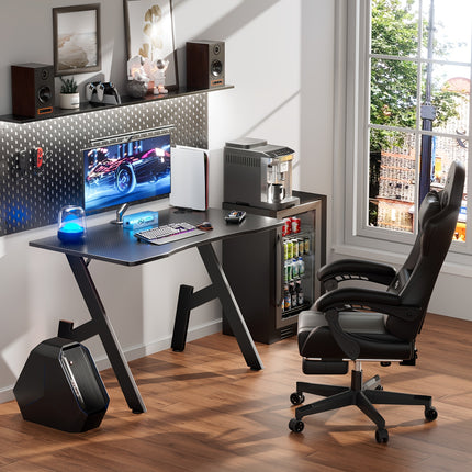Office Tables Computer Workstations, A Shaped Computer Gaming Table, Office Desks Workstations