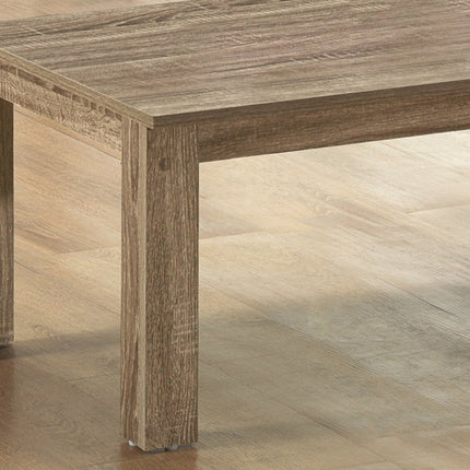 Set of Three 44" Taupe Coffee Table