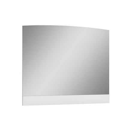 45" White Wood Framed Mounted Dresser Mirror