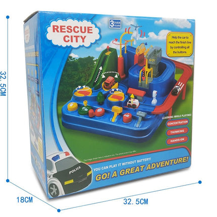 Console track toy