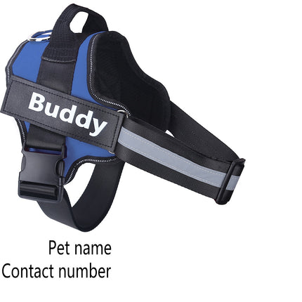 Personalized Dog Harness NO PULL Reflective Breathable...