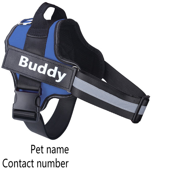Personalized Dog Harness NO PULL Reflective Breathable...