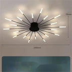 Black / 20heads / White light