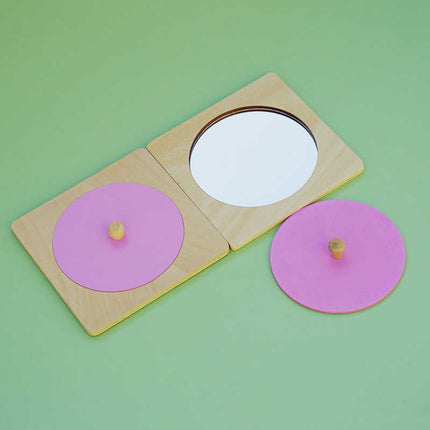 Baby Montessori Mirror Puzzle Toy