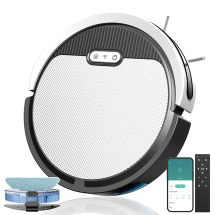Robot Vacuum Cleaner, 4000pa Max Power Suction, Regular Cleaning, Auto Charging,