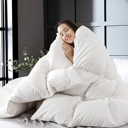Alternative Comforter Filled, Luxury Hypoallergenic Bedding Comforter All Season for Hotel,