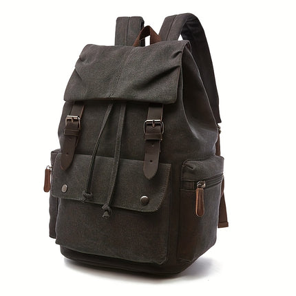 Backpack  Durable, Multi-Compartment, Adjustable Shoulder Straps, Zipper Closure,