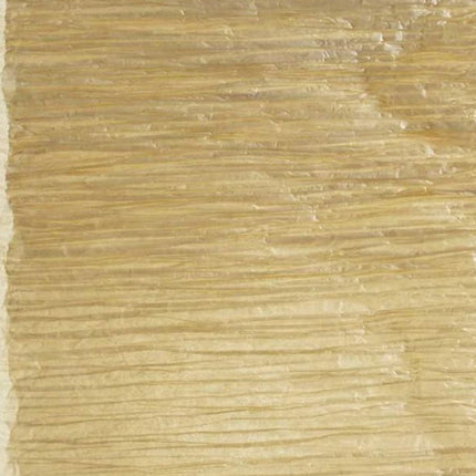 25" Natural Solid Wood And Silver Metal Table Lamp Beige Paper Shade