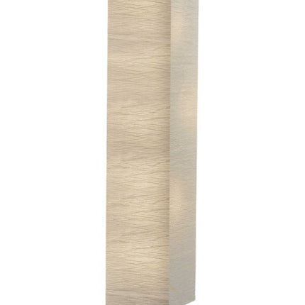 58" Natural Column Floor Lamp With Natural Paper Shade