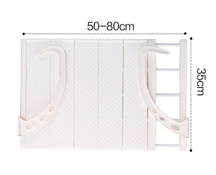 Multifunction Home Balcony Hanging Hanger Shelf Adjustable Foldable Clothes Shoes Drying Rack Holder Storage Organizer Shoe Rack