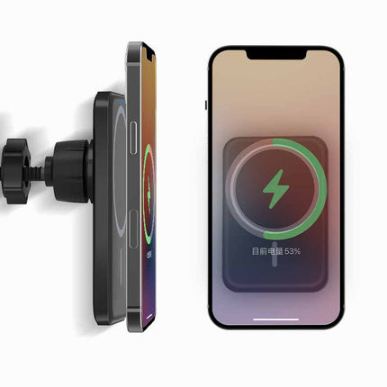 Car Magnetic Suction Wireless Charger Navigation Bracket