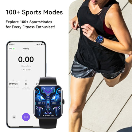 5.13cm Large Display Smartwatch for Both Genders
