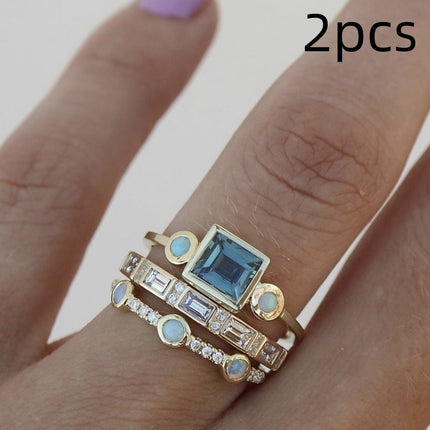 Women's Fashion Personalized Gemstone Ring