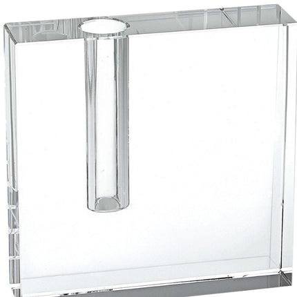 5" Clear Lead Free Crystal Bud Vase