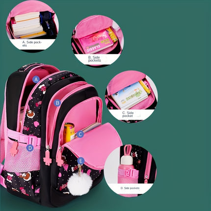 A 1pc Set with a Large Capacity And Multiple Compartments, Featuring a Double-Sided Zipper Closure,