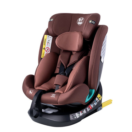Chair BUF BOOF Isize Coffee with Isofix Position 165 Degrees Rotatable 360 Degrees