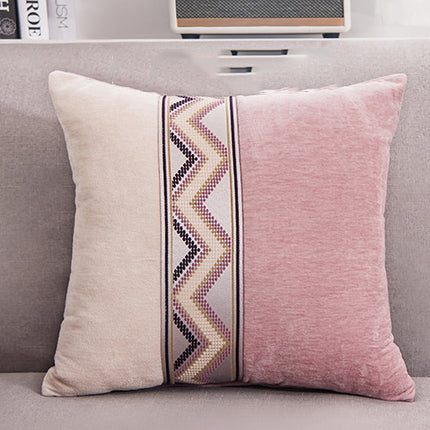 Office sofa pillow chenille pillow cover