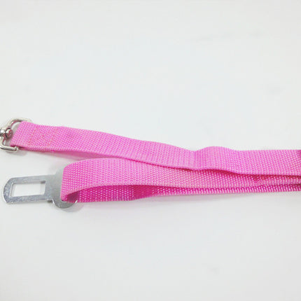 Adjustable Dog Pet Car Safety Seat Belt Restraint Lead Travel Leash
