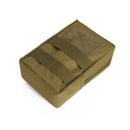 Mud color storage bag / 16.5x12x5.5cm