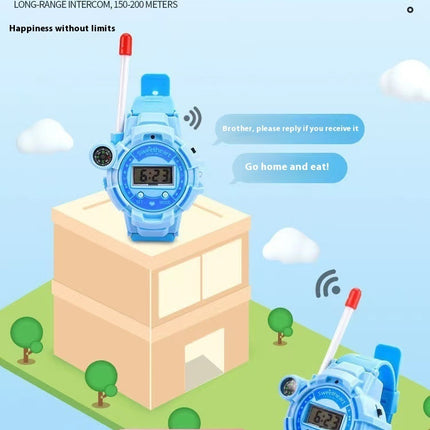 A Pair Of Children's Toy Walkie-talkie Watch Long-distance HD Wireless Call