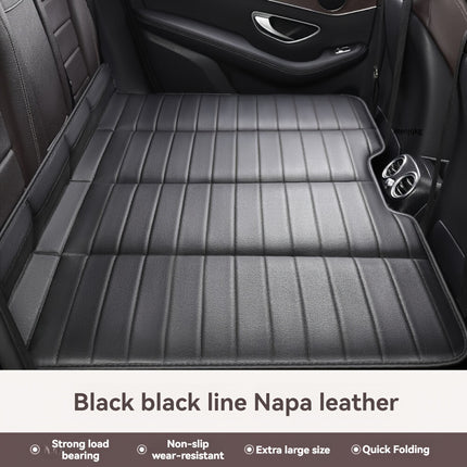 1pc Foldable Car Back Seat Mattress, Portable Travel Bed, Dog Car Seat Cover, Fits Most Cars/Suvs/Trucks, Concave Design for Camping And Road Trips RV Bed Mattresses