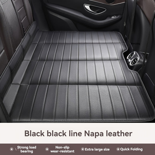1pc Foldable Car Back Seat Mattress, Portable Travel Bed, Dog Car Seat Cover, Fits Most Cars/Suvs/Trucks, Concave Design for Camping And Road Trips RV Bed Mattresses