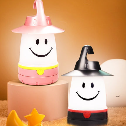 Led Smile Wall Lights Light Lamp For Children's Camping Tent Night Lights Bedroom Decoration Lights Gifts Lamp Cute Lights