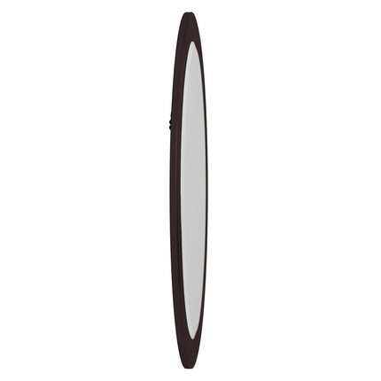33" Bronze Oval Framed Accent Mirror