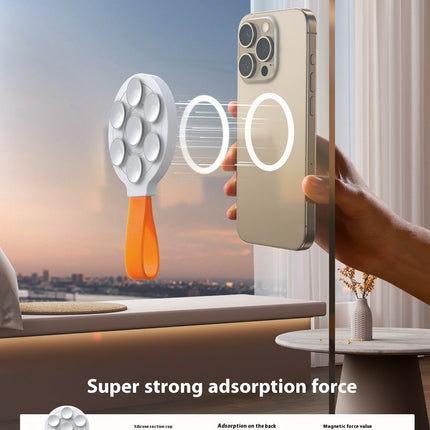 Silicone Sucker Strong Magnetic Phone Holder