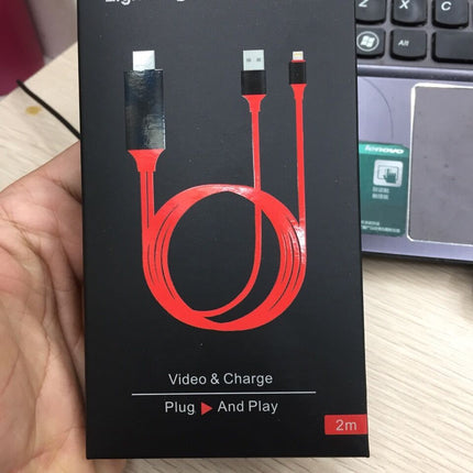 Compatible With Apple, High-definition Plug-And-Play  HDMI TV Audio Transfer Line For IPhoneX