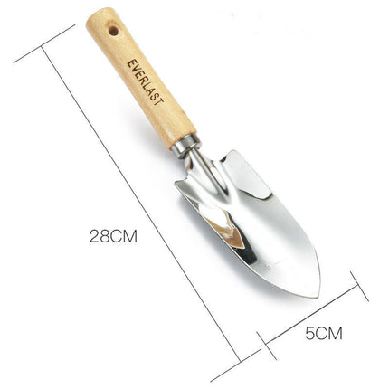 Garden Tools Rake Spade Shovel 3 Pieces Set