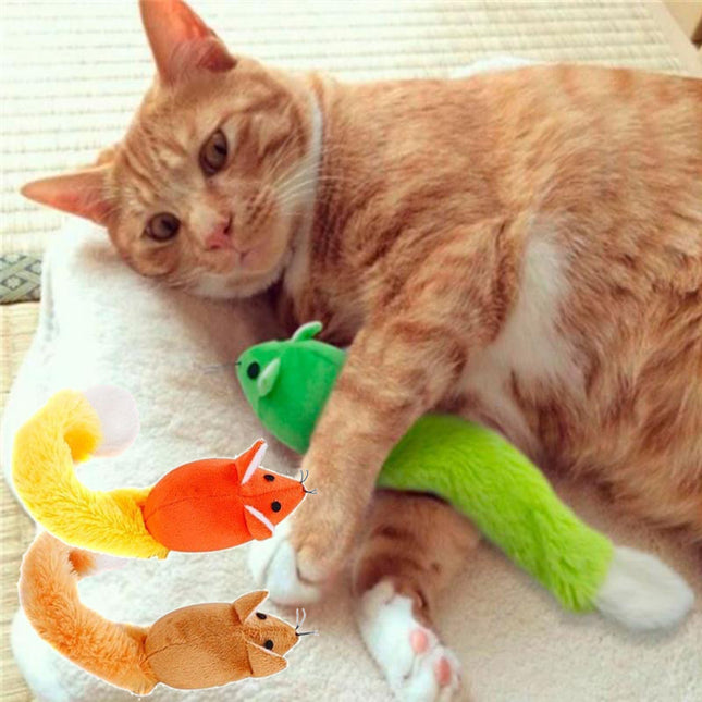 Long Tail Mouse Cat Teaster Toys Funny Pet Toys Cat Toys Mouse