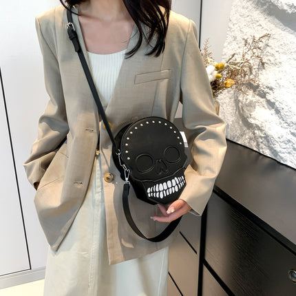 Halloween Skull Shoulder Bag Girls Funny Cute