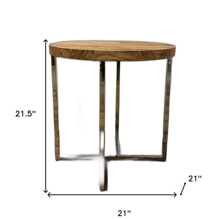 Modern Rustic Side Or End Table
