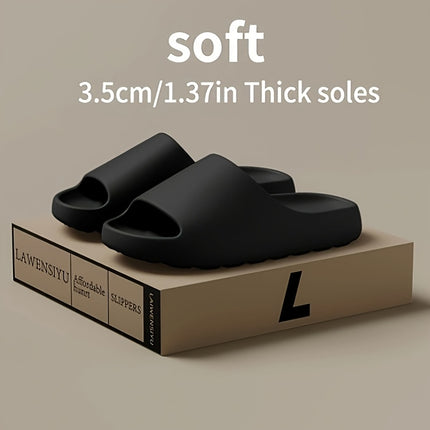 6 set  Unisex Soft Slides - Comfortable Indoor/Outdoor Flip-Flops with Non-Slip Textured Sole