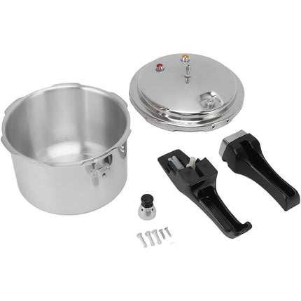 5 Litre Home Dual Handle Aluminum Cooker Kitchen Catering Cookware, Cooking Utensil Set