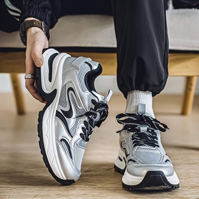 Men's Fashion Casual Shoes Fashionable All-match Trendy Shoes Sports Dad Shoes