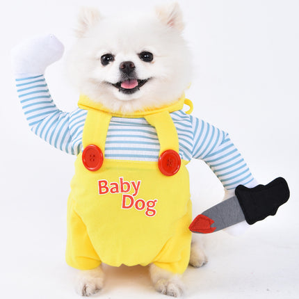 Halloween Dog Clothes Funny Transformation Creative Pet Clothing