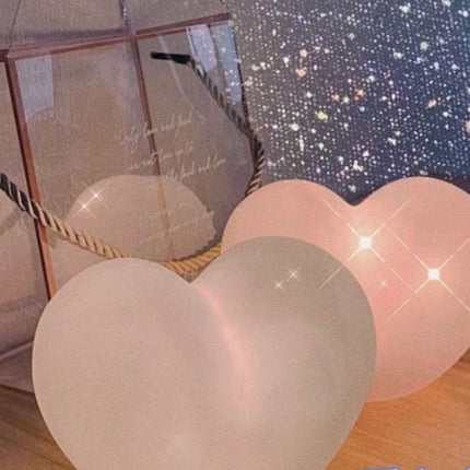 Night Light For Children Kids Baby Girls Gift Bedside Bedroom LED Love Heart Lamp Battery Powered Light Decoration Fairy Lights