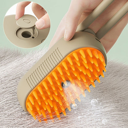 Cat Steam Brush Steamy Dog Brush3In1Electric Spray Cat Hair Brushes For Massage Pet ...